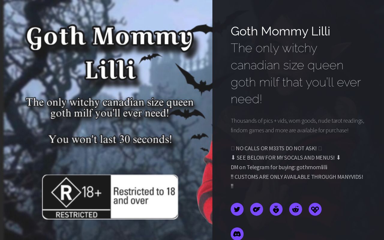 Goth Mommy Lilli Leaks